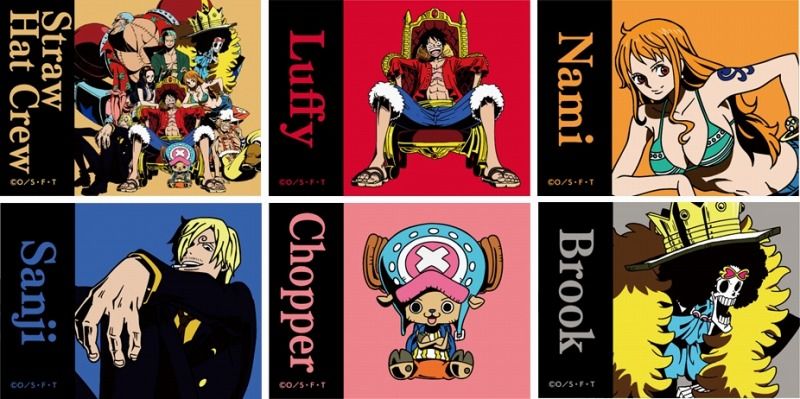 \麦わらストア \ ワンピース 6周年記念 アクリルキーホルダー 全8種類 ワンピース アルティメットクルー 第8弾 アクリルキーホルダー