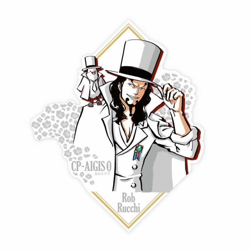 レア✨ ルッチ 地球最強フェア 特典 ステッカー ワンピース ONE PIECE ONE PIECE ルッチ クロスストア ステッカー - メルカリ