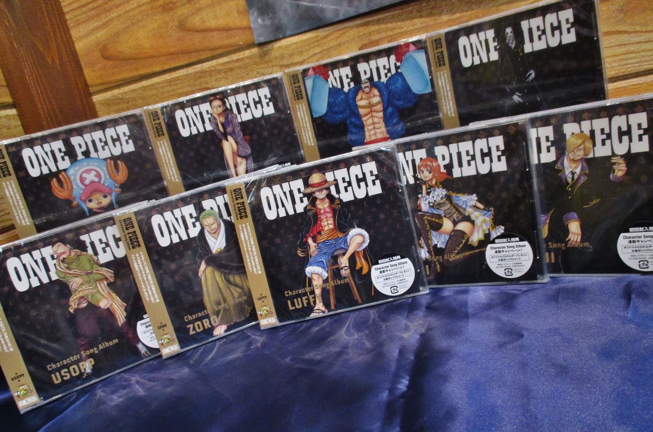 大阪店 One Piece Character Song Album 好評発売中 One Piece 麦わらストア 航海日誌