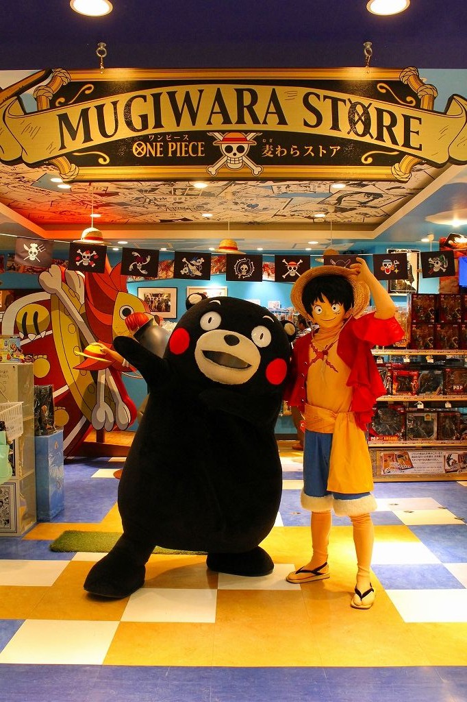 ルフィとくまモン来店 イベントレポート One Piece 麦わらストア 航海日誌