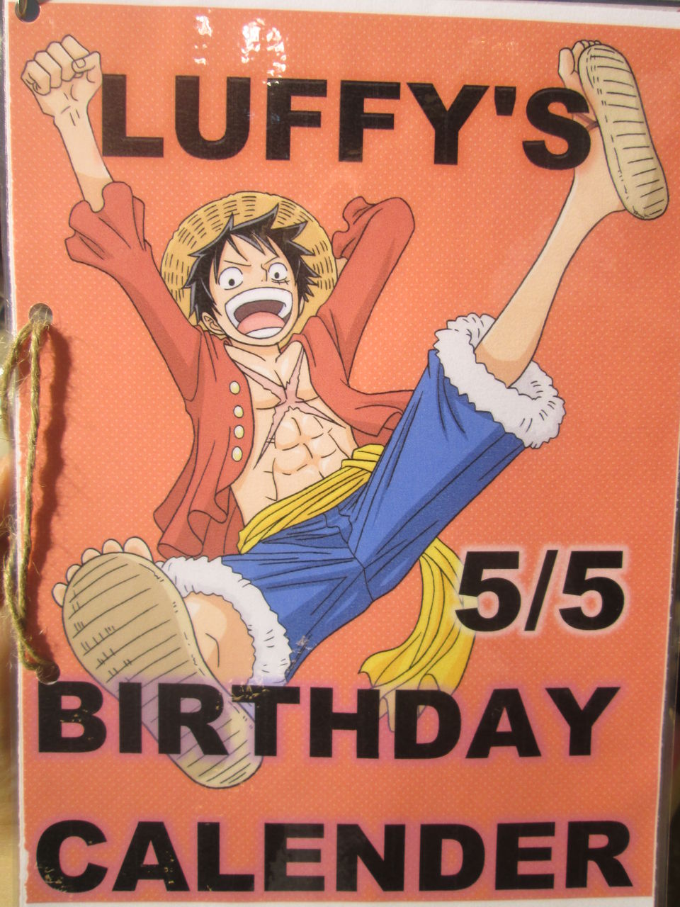 5月バースデーは・・・・祝！我らが船長！ : ONE PIECE 麦わら