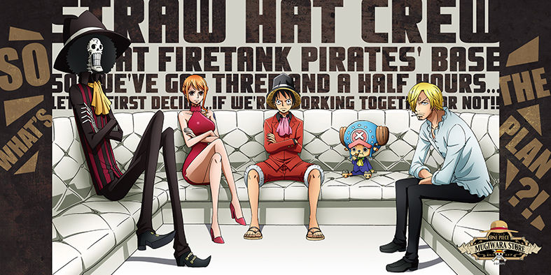新商品 ファイアタンク海賊団アジトにて One Piece 麦わらストア 航海日誌
