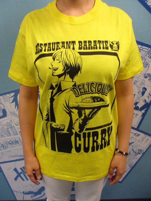 ワンピース　海上レストラン　バラティエ　カレー専用Tシャツ 名古屋店】何がでるかはお楽しみ♪ : ONE PIECE 麦わらストア 航海日誌