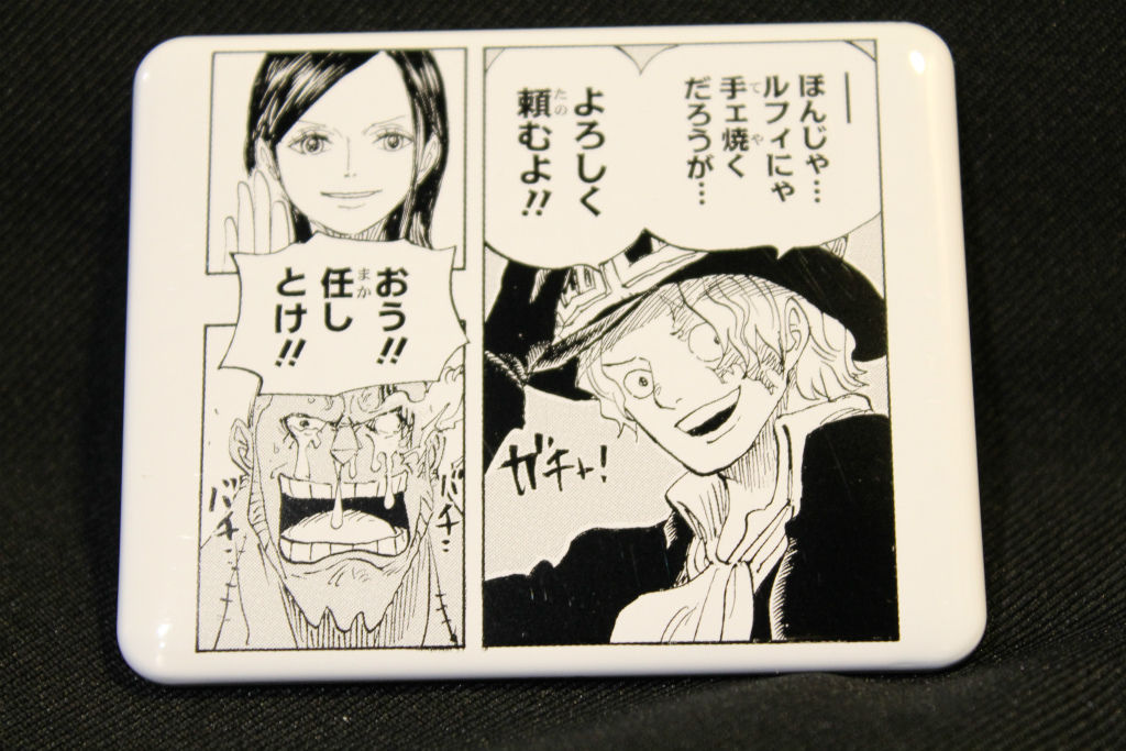 新発売 名場面がそろった感動の缶バッジが登場 One Piece 麦わらストア 航海日誌