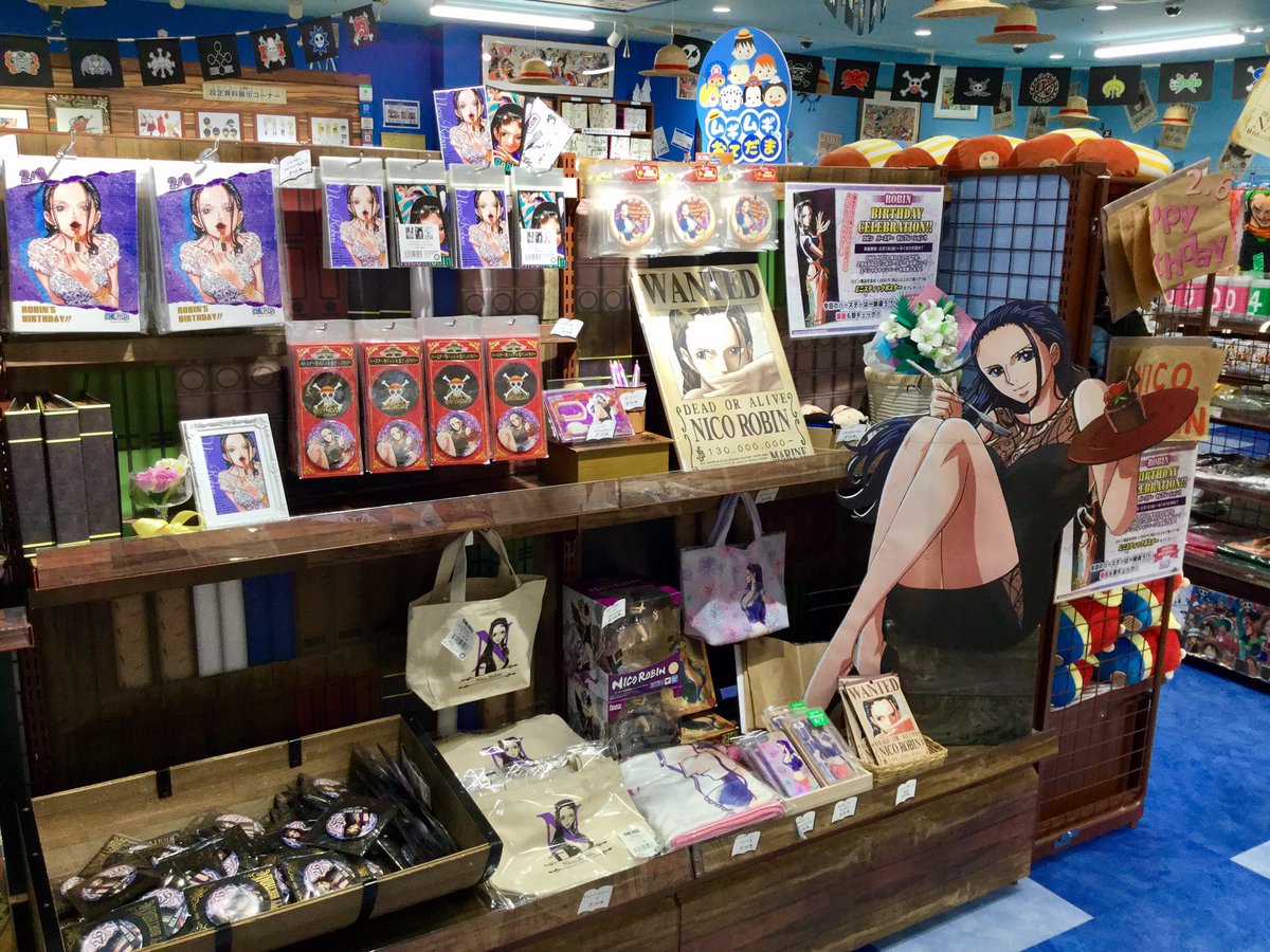 2025年2月発売『ONE PIECE』ニコ・ロビン バースデイ商品