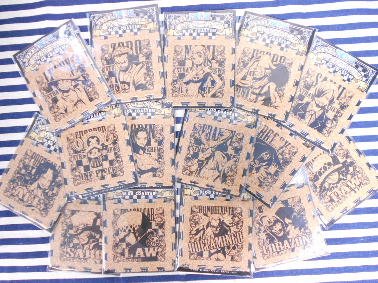 名古屋店】つながる！ログコースターのご紹介！ : ONE PIECE 麦わら
