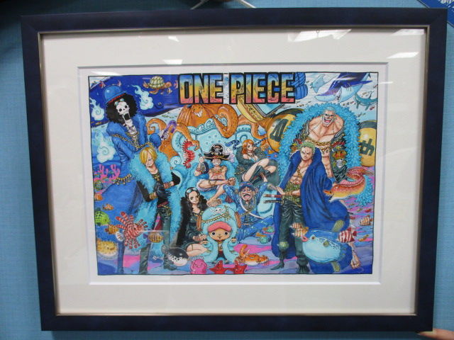 名古屋店 高級複製原画 複製原稿のご紹介 One Piece 麦わらストア 航海日誌