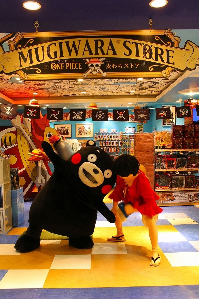 ルフィとくまモン来店！！イベントレポート！！ : ONE PIECE 麦わら