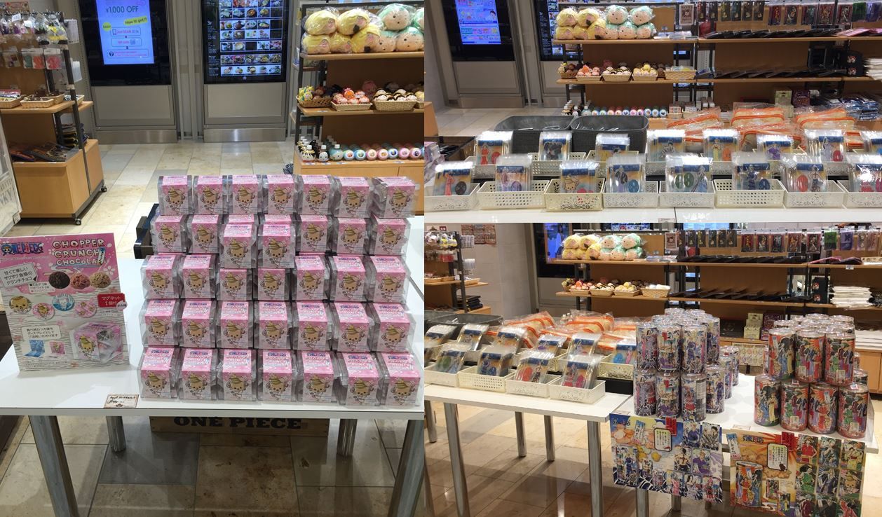 ONE PIECE ワンピース 麦わらストア 大分 出張店 温泉 描き下ろし