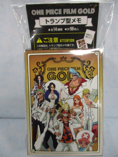 名古屋店 Film Gold 商品紹介 One Piece 麦わらストア 航海日誌