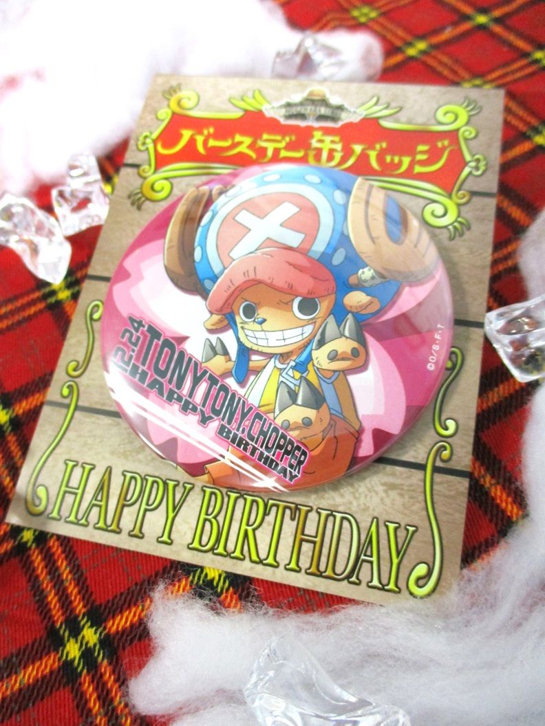 名古屋店 12月はチョッパーの誕生日 One Piece 麦わらストア 航海日誌