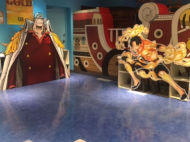 渋谷パルコ店 巨大なパネルが登場 One Piece 麦わらストア 航海日誌