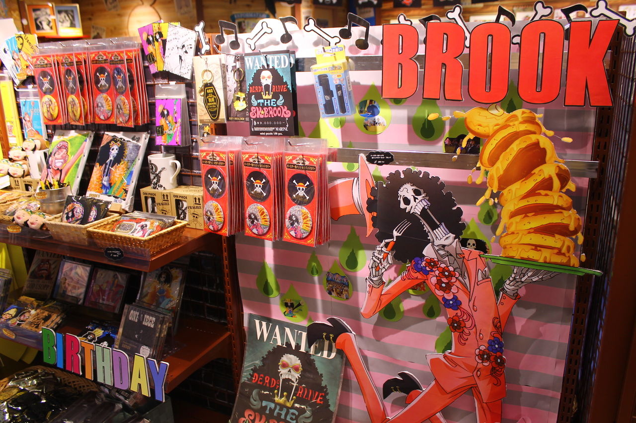 渋谷本店 ウソップ ブルックハッピーバースデー One Piece 麦わらストア 航海日誌 渋谷本店 ウソップ ブルックハッピーバースデー One Piece 麦わらストア 航海日誌