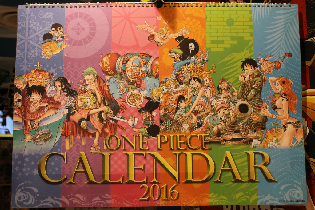 コミックカレンダー 発売開始 One Piece 麦わらストア 航海日誌