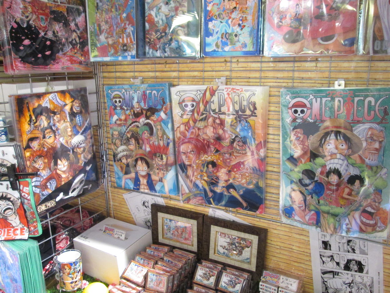 原画商品大量入荷のおしらせ One Piece 麦わらストア 航海日誌