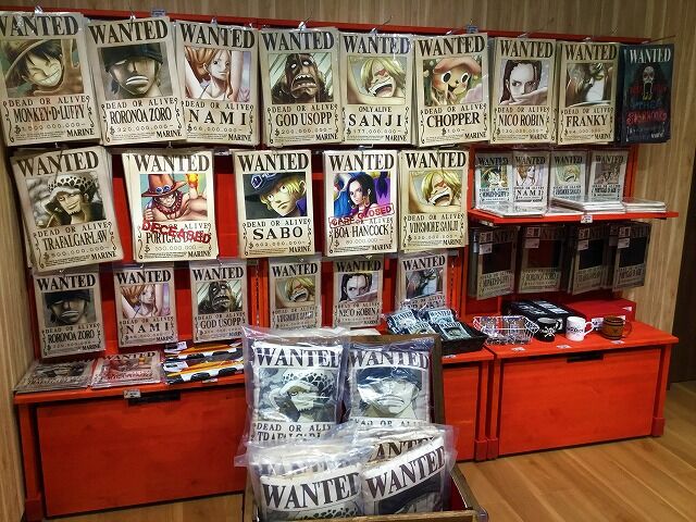 池袋店 海賊の証 手配書の商品をご紹介 One Piece 麦わらストア 航海日誌