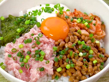 健康満点!ネギとろろ納豆丼の簡単レシピ