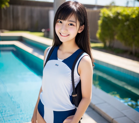 AIグラビアアート—機械の知性が紡ぎ出す美しさ