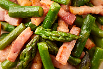 簡単副菜♪アスパラベーコンバターの作り方