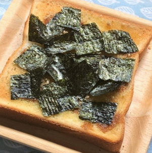 和の旨みで朝から元気!簡単「海苔トースト」の作り方