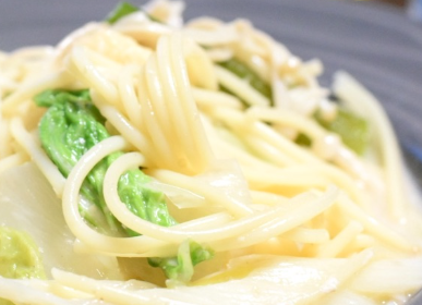 🍝まろやかコク旨！ごま豆乳パスタの作り方