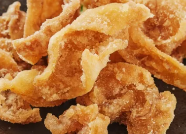 カリカリおつまみ♪鶏皮チップスの作り方