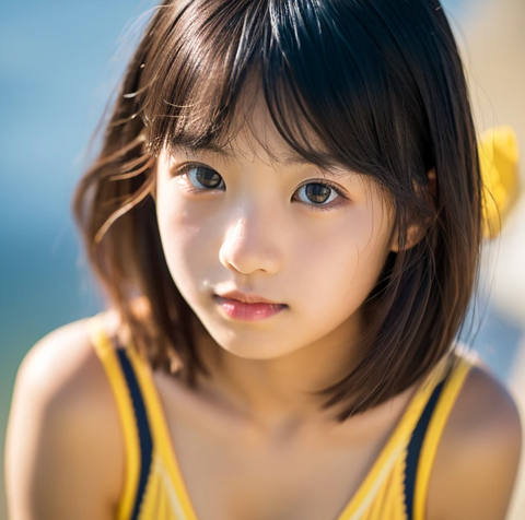 名もなき彼女たち – AIが描く無個性の美学