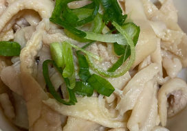 さっぱり無限に食べれる！鶏皮ポン酢の作り方