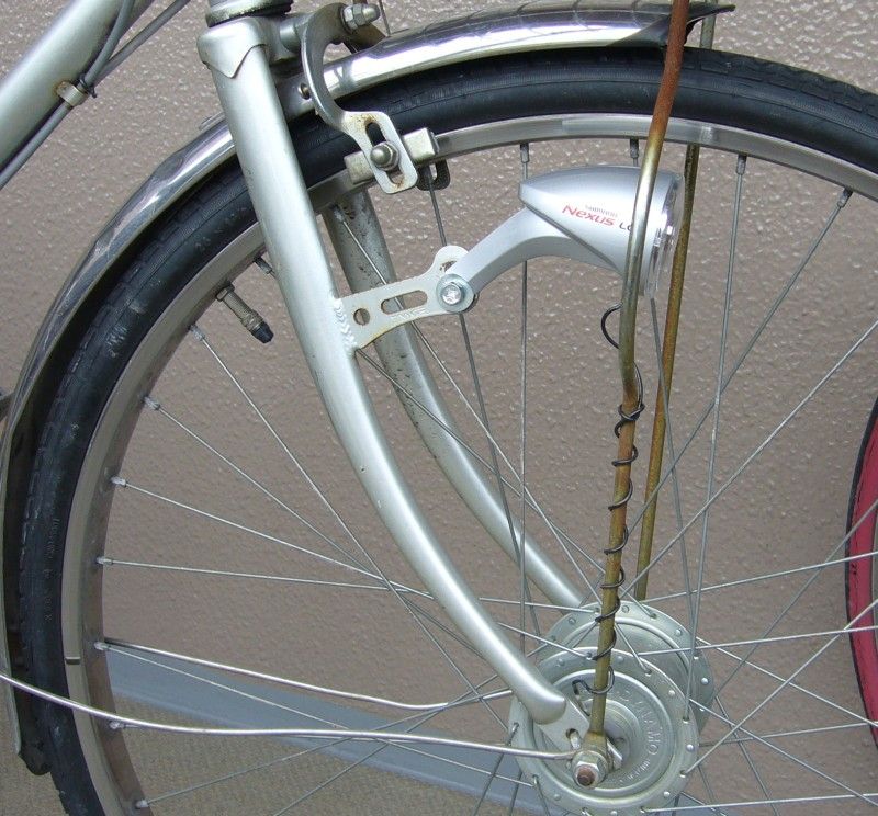 自転車 ライト 修理 ダイナモ