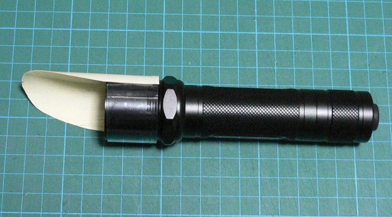 自転車 ライト 庇