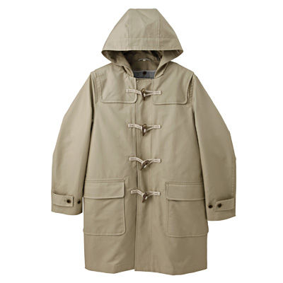 Muji Laboオーガニックコットンツイルダッフルコート 無印大好きムジムジくん