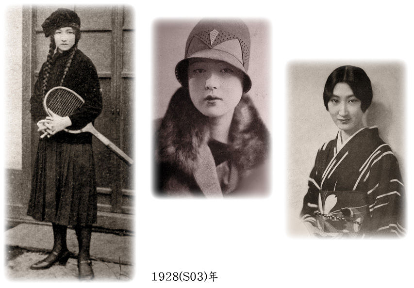 昭和戦前の女学生の隠し化粧02 むかしの装い