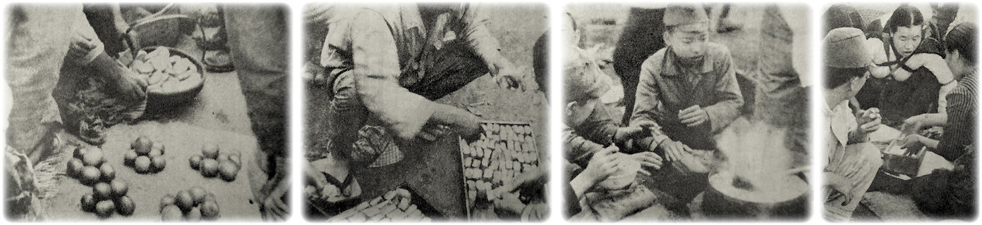 大阪の闇市で売られていたもの むかしの装い