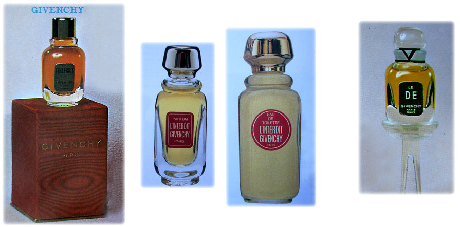 1957年の香水とランテルディ : むかしの装い