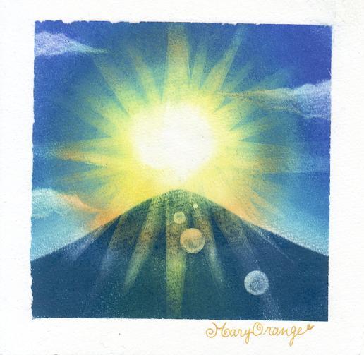 パステルアート 本と花のある暮らし