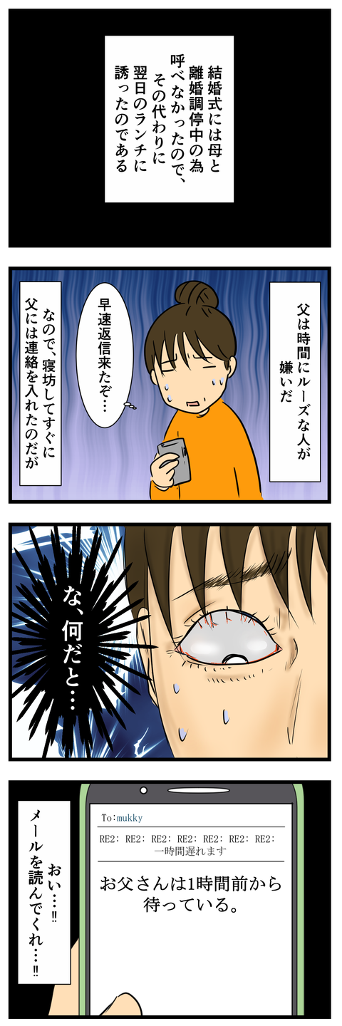 父とランチ