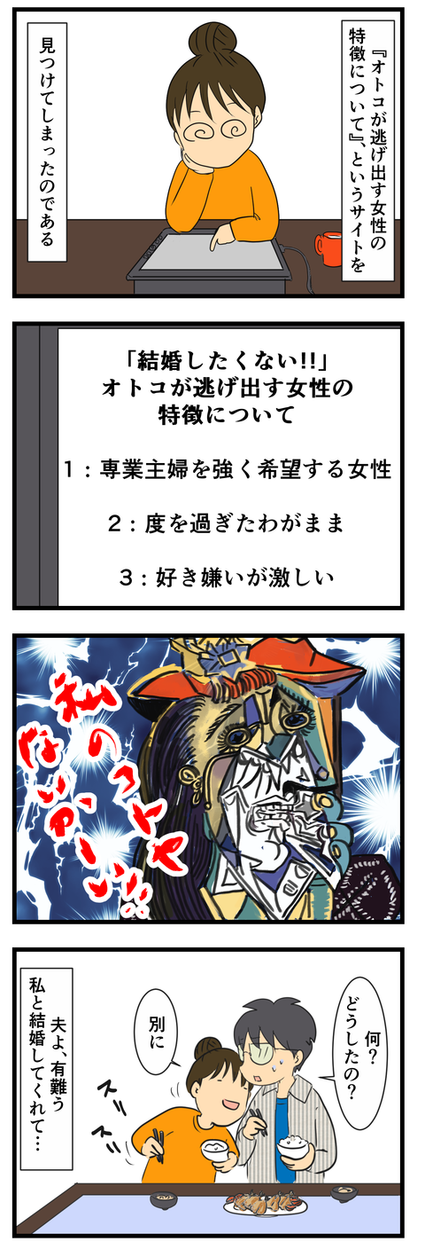 結婚したくない女ランキング、外に出よう！