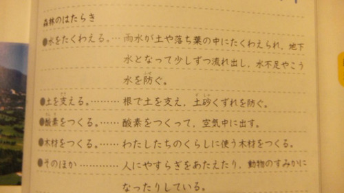 授業の後2
