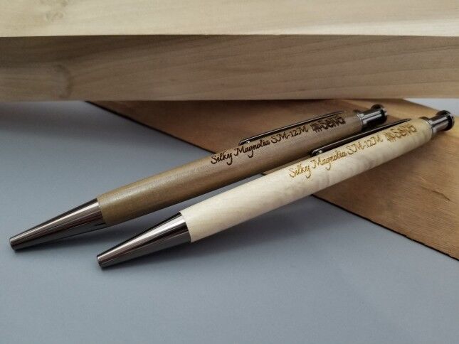 マーブル(黄金樟)ノック式ボールペン マーブル(黄金樟)ノック式ボールペン