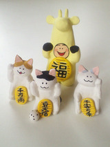 招き猫風