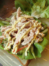 セロリ鶏カニカマ
