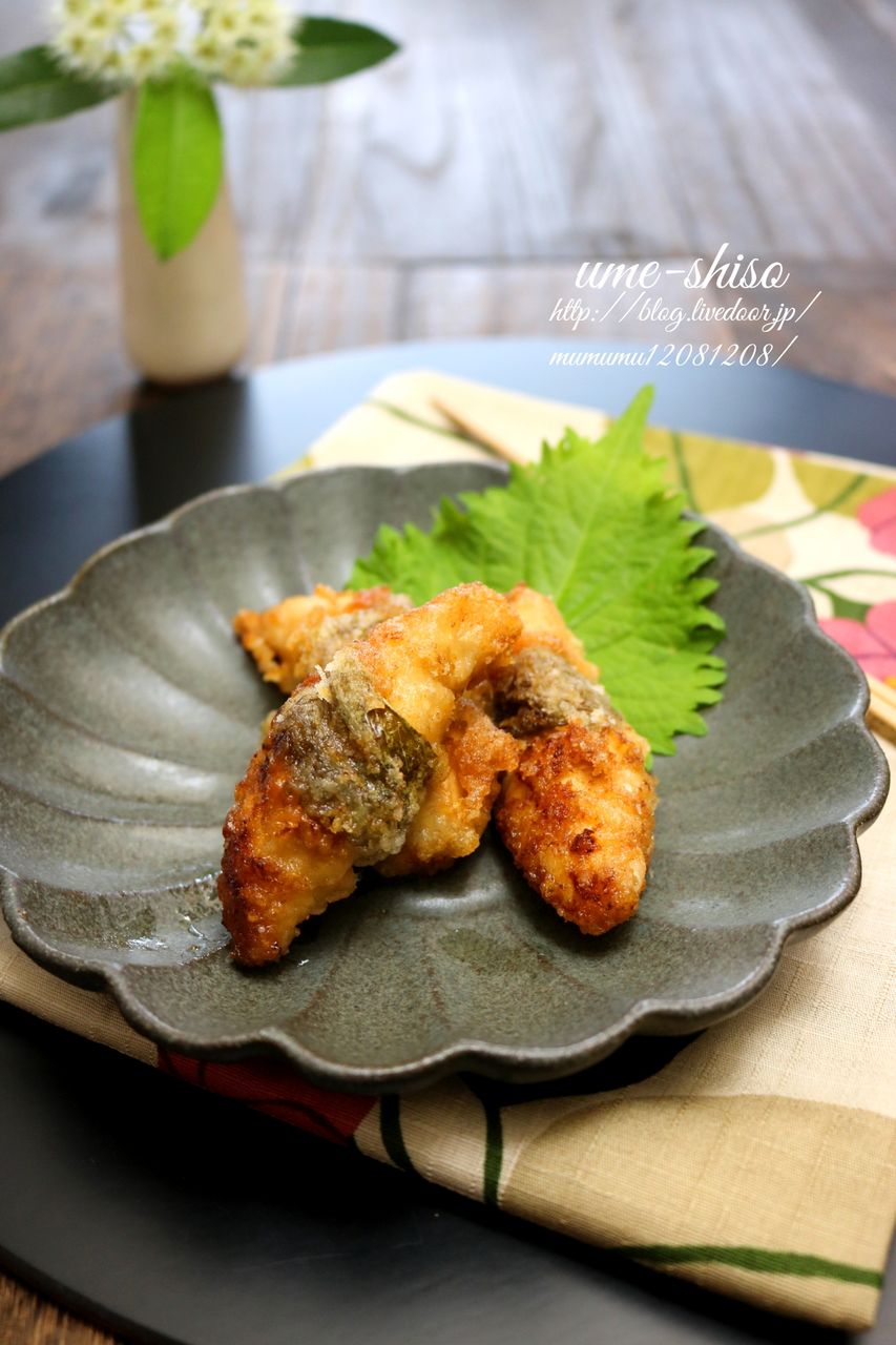 レシピ ささみの梅しそ竜田揚げ きよみんーむぅのゆる いまいにち レシピ ささみの梅しそ竜田揚げ きよみんーむぅのゆる いまいにち