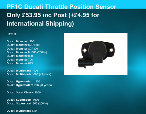 CCW Throttle Position Sensors