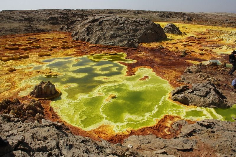 エチオピア ダロール火山 タオを目指して タオになる エチオピア ダロール火山 タオを目指して タオになる