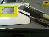 講習教材ピースと使用した道具の一部
