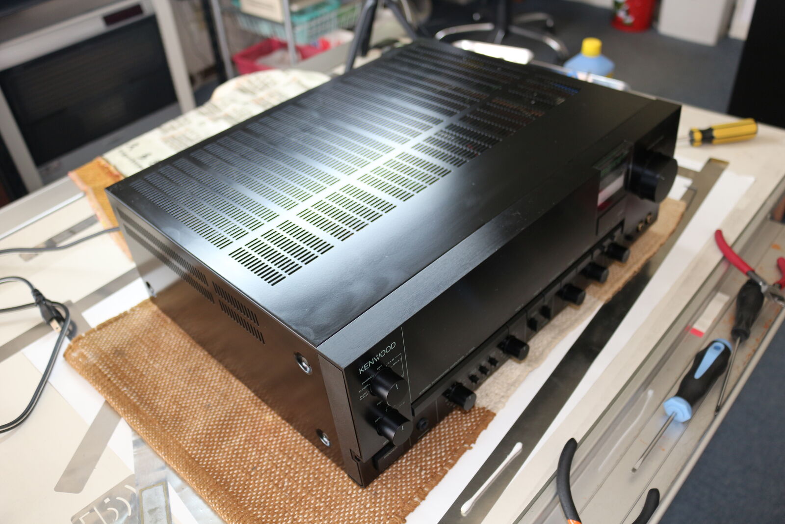 KENWOOD L-03A をいじるの次。（修理） : 田 舎 の 少 年