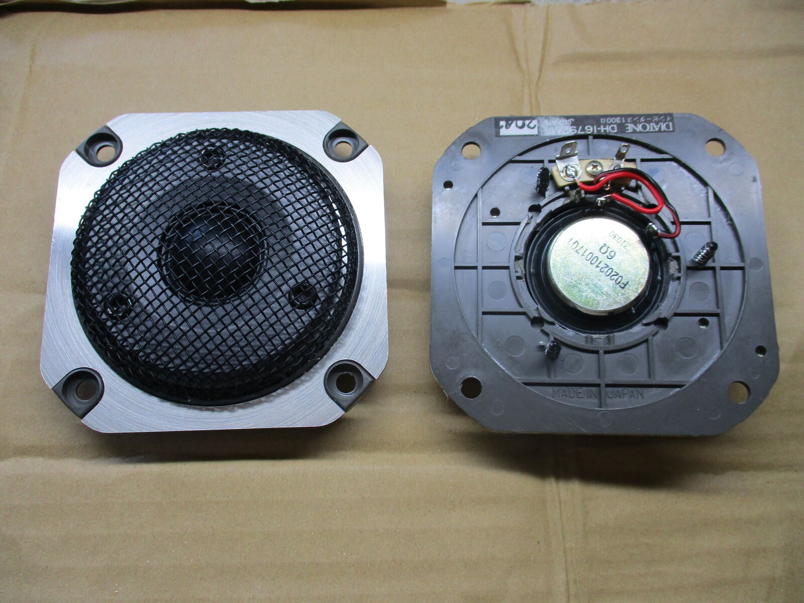 DIATON DS-57HRVのツイーターをいじる。 : 田 舎 の 少 年