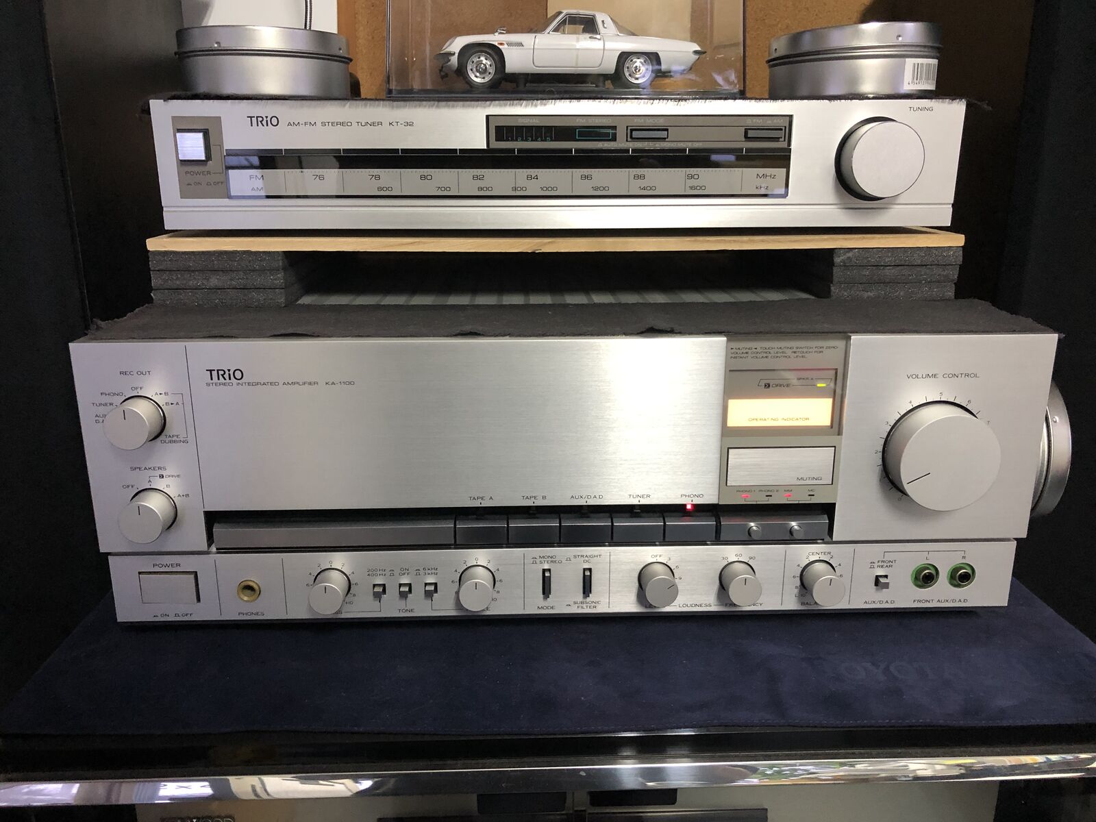 TRIO KA-1100 久しぶりにいじる。 : 田 舎 の 少 年 （jyagonowarashi）