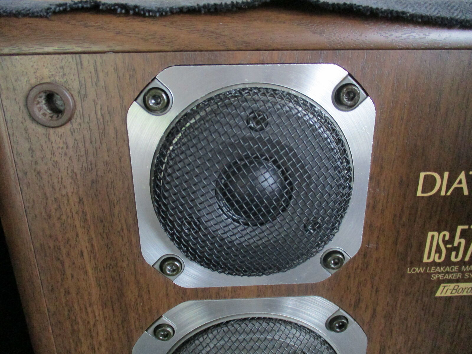 DIATON DS-57HRVのツイーターをいじる。 : 田 舎 の 少 年