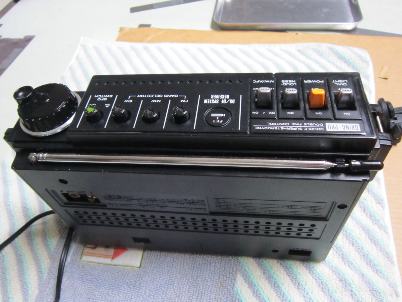 三菱電機 ラジオ JP-505 ジーガム505 超レア機 現状品 ジャンク品 三菱 JP-